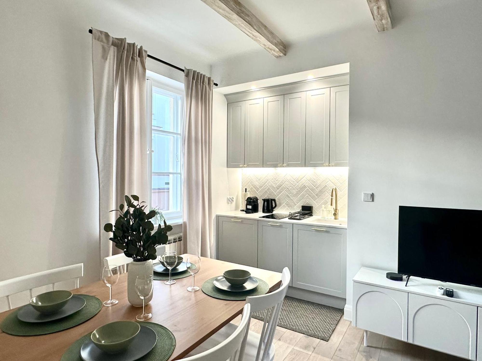 Rynek Nowego Miasta Old Town Apartment Warschau Buitenkant foto